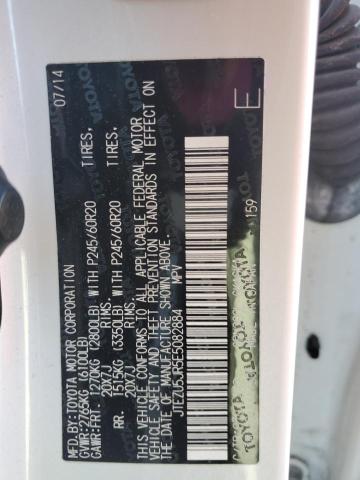 JTEZU5JR5E5082884 - 2014 TOYOTA 4RUNNER SR5 白色 照片 14