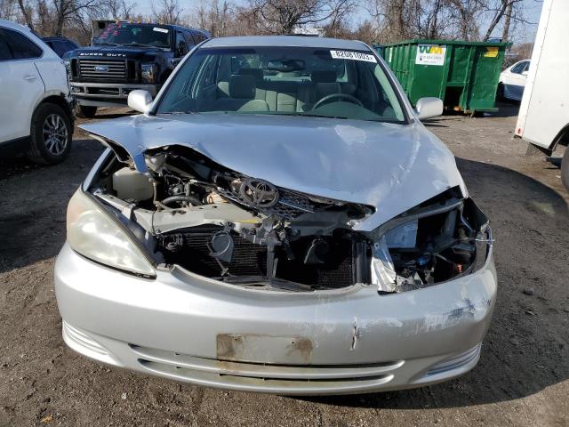 4T1BE32K53U189179 - 2003 TOYOTA CAMRY LE SILVER photo 5