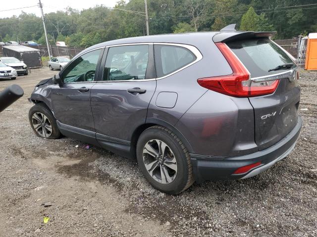 2HKRW5H39KH408715 - 2019 HONDA CR-V LX ნაცრისფერი ფოტო 2