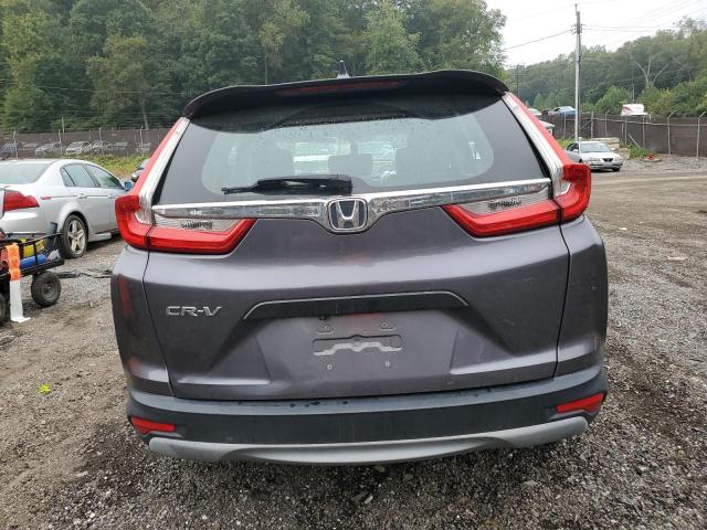 2HKRW5H39KH408715 - 2019 HONDA CR-V LX ნაცრისფერი ფოტო 6