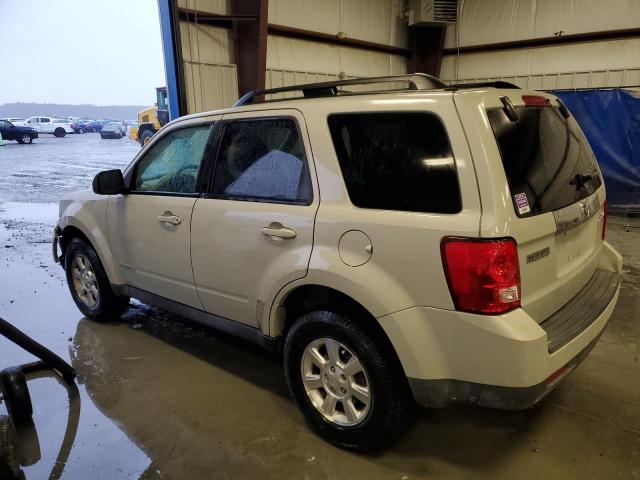 4F2CZ02Z38KM26098 - 2008 MAZDA TRIBUTE I WHITE photo 2