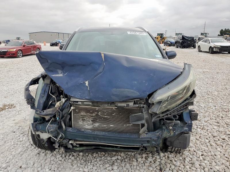 2HKRM4H7XGH626317 - 2016 HONDA CR-V EXL BLUE photo 5