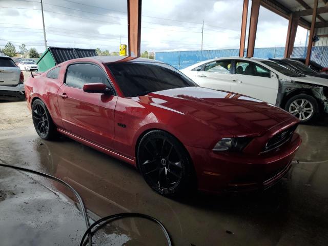 1ZVBP8CF1D5209921 - 2013 FORD MUSTANG GT RED photo 4