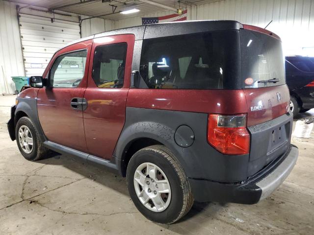 5J6YH28388L012066 - 2008 HONDA ELEMENT LX BURGUNDY photo 2