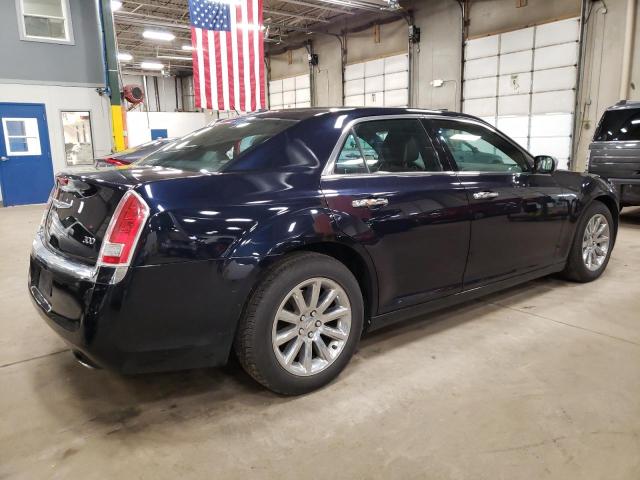 2C3CCACG8CH309450 - 2012 CHRYSLER 300 LIMITED BLUE photo 3