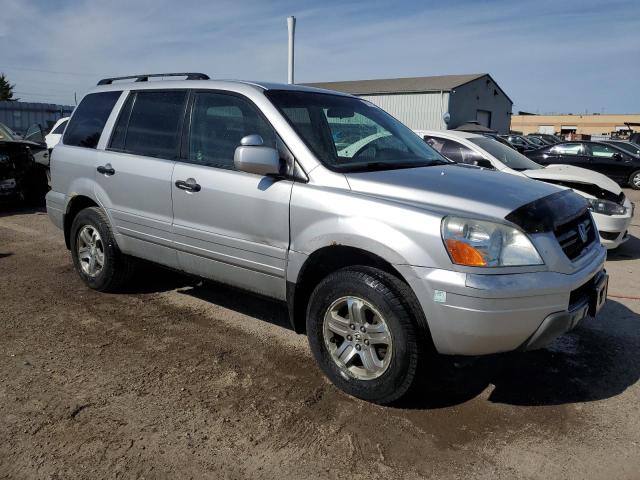 2HKYF18455H003100 - 2005 HONDA PILOT EX SILVER photo 4