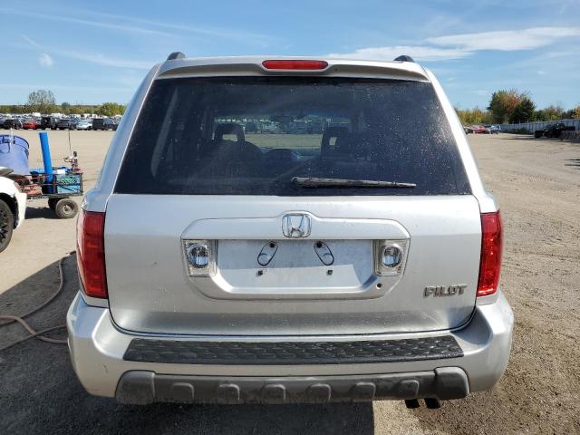 2HKYF18455H003100 - 2005 HONDA PILOT EX SILVER photo 6