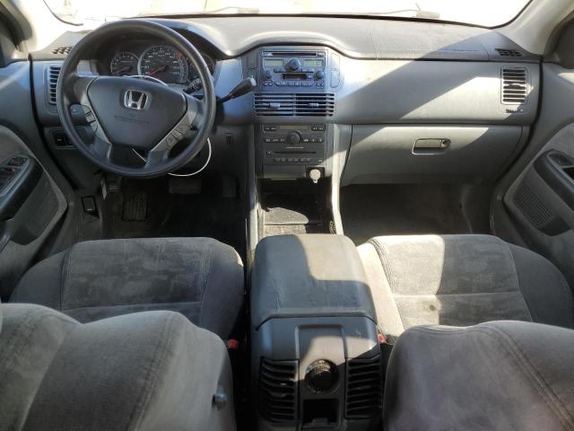 2HKYF18455H003100 - 2005 HONDA PILOT EX SILVER photo 8