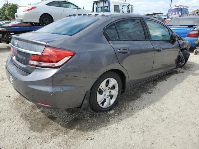 2HGFB2F56FH565426 - 2015 HONDA CIVIC LX GRAY photo 3