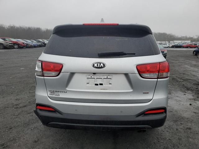 5XYPGDA37JG368598 - 2018 KIA SORENTO LX SILVER photo 6