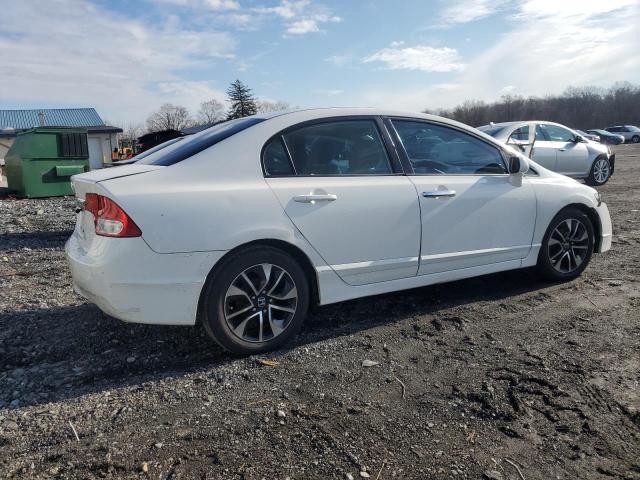 2HGFA16519H351865 - 2009 HONDA CIVIC LX WHITE photo 3