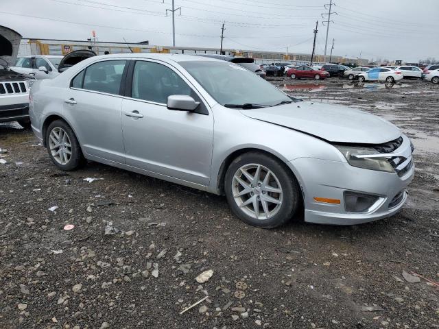 3FAHP0JA7CR292309 - 2012 FORD FUSION SEL SILVER photo 4