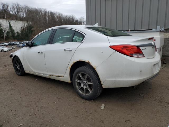 2G4GS5EK8C9152470 - 2012 BUICK REGAL PREMIUM WHITE photo 2