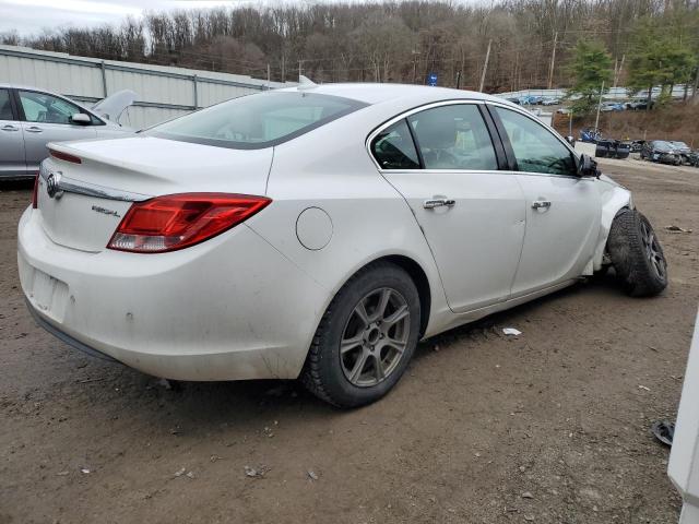 2G4GS5EK8C9152470 - 2012 BUICK REGAL PREMIUM WHITE photo 3