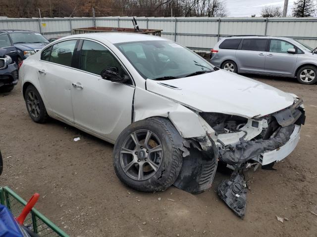 2G4GS5EK8C9152470 - 2012 BUICK REGAL PREMIUM WHITE photo 4