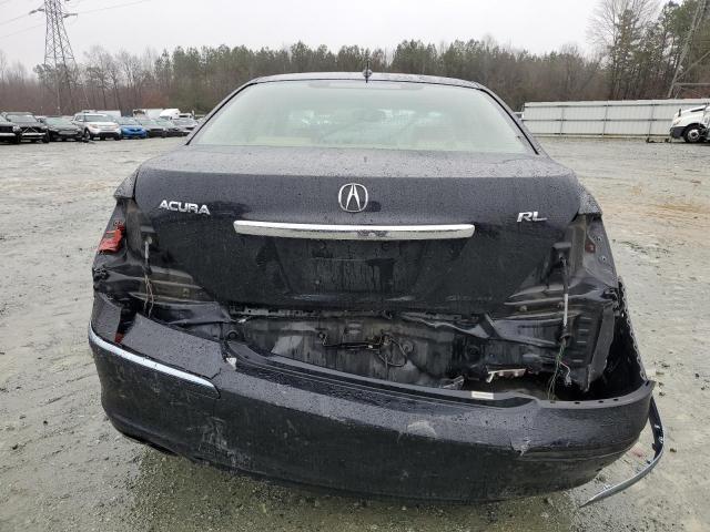 JH4KB16555C020857 - 2005 ACURA RL BLACK photo 6