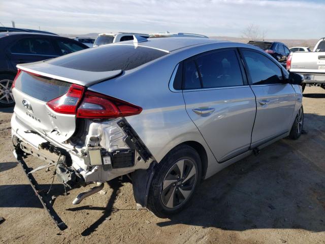 KMHC75LC3KU106641 - 2019 HYUNDAI IONIQ SEL SILVER photo 3