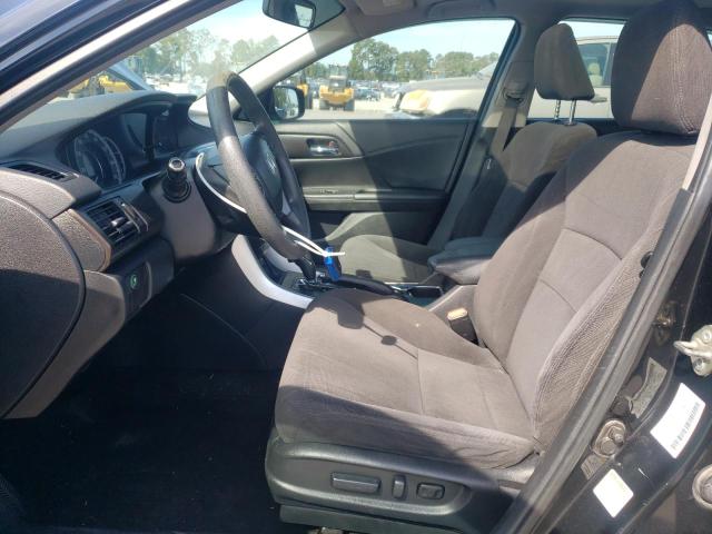 1HGCR2F7XEA251291 - 2014 HONDA ACCORD EX BLACK photo 7