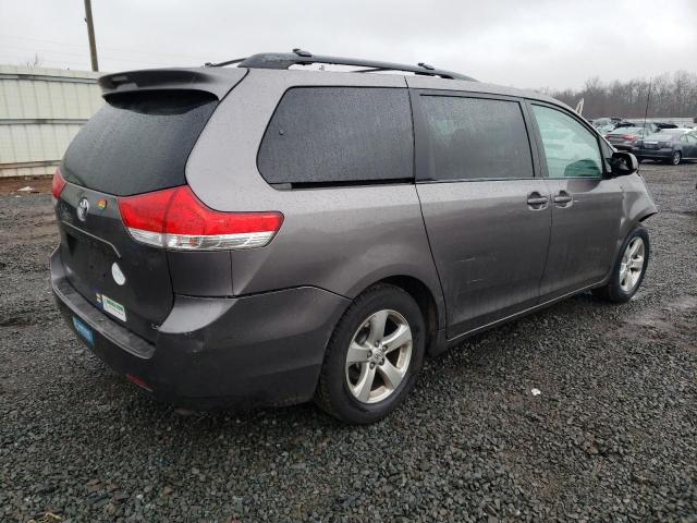 5TDKK3DC8ES432445 - 2014 TOYOTA SIENNA LE GRAY photo 3