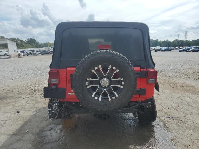 1C4BJWDG8HL728885 - 2017 JEEP WRANGLER U SPORT Qırmızı foto 6