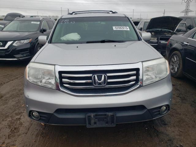 5FNYF4H95EB028977 - 2014 HONDA PILOT TOURING SILVER photo 5