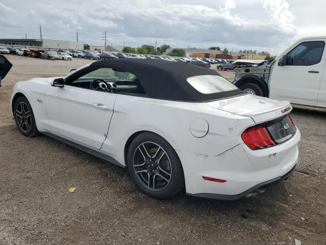 1FATP8FF4L5136681 - 2020 FORD MUSTANG GT WHITE photo 2