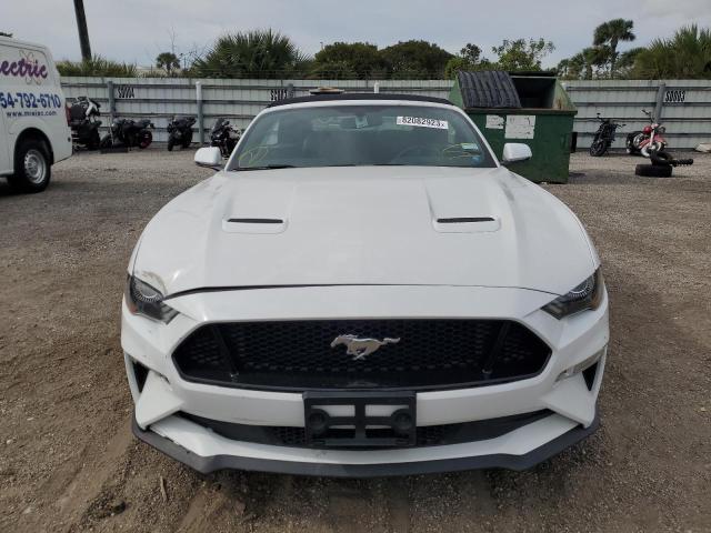 1FATP8FF4L5136681 - 2020 FORD MUSTANG GT WHITE photo 5