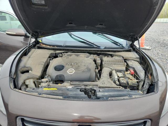 1N4AA5AP5EC430533 - 2014 NISSAN MAXIMA S Marron photo 11