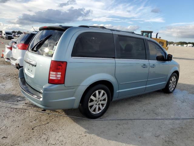 2A8HR54P48R672635 - 2008 CHRYSLER TOWN & COU TOURING BLUE photo 3