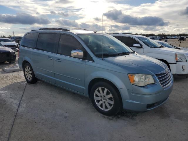 2A8HR54P48R672635 - 2008 CHRYSLER TOWN & COU TOURING BLUE photo 4