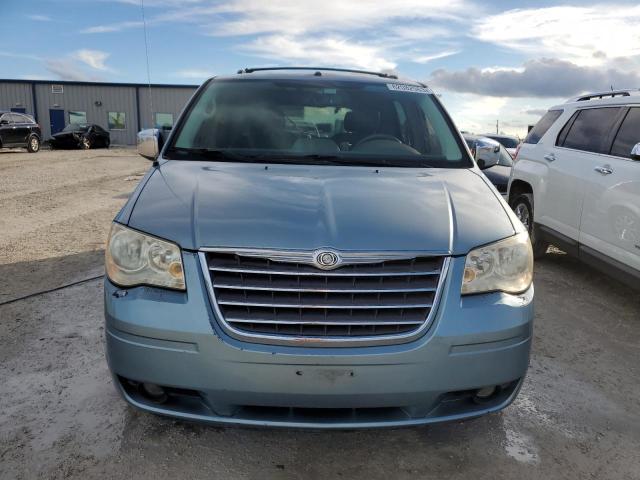 2A8HR54P48R672635 - 2008 CHRYSLER TOWN & COU TOURING BLUE photo 5