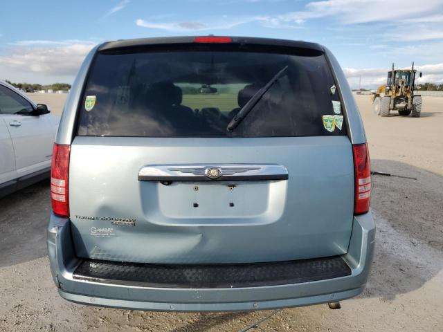 2A8HR54P48R672635 - 2008 CHRYSLER TOWN & COU TOURING BLUE photo 6