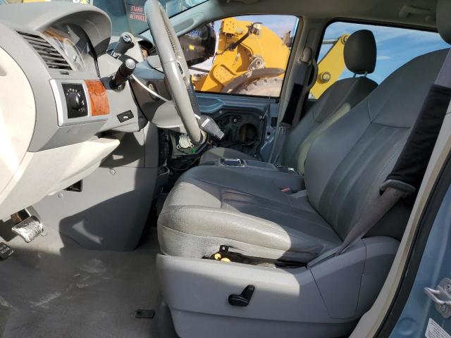 2A8HR54P48R672635 - 2008 CHRYSLER TOWN & COU TOURING BLUE photo 7