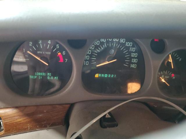1G4HP54K1Y4101412 - 2000 BUICK LESABRE CUSTOM BLUE photo 9