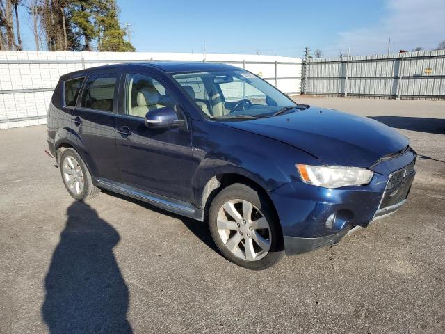 JA4JS4AX3BU011548 - 2011 MITSUBISHI OUTLANDER XLS BLUE photo 4