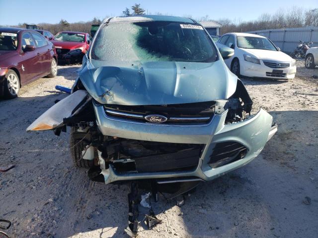 1FMCU9H99DUC58195 - 2013 FORD ESCAPE SEL GREEN photo 5