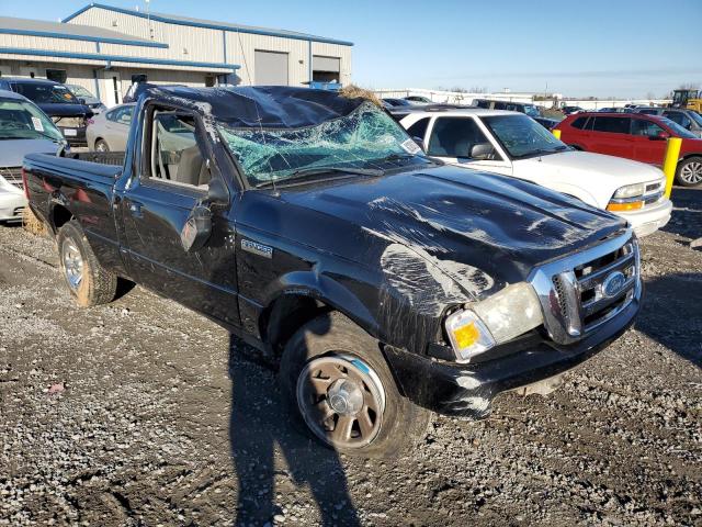 1FTYR10D17PA35228 - 2007 FORD RANGER BLACK photo 4