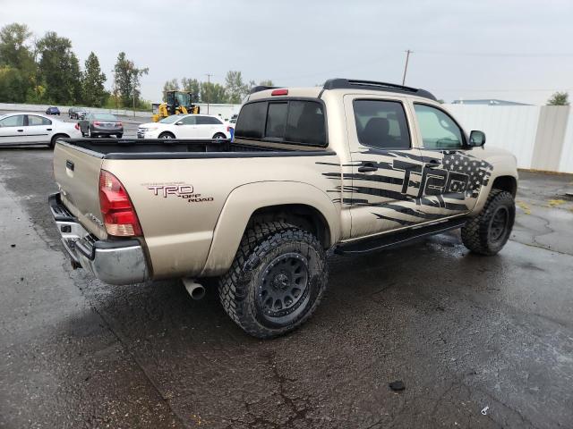 5TELU42N05Z134578 - 2005 TOYOTA TACOMA DOUBLE CAB GOLD photo 3