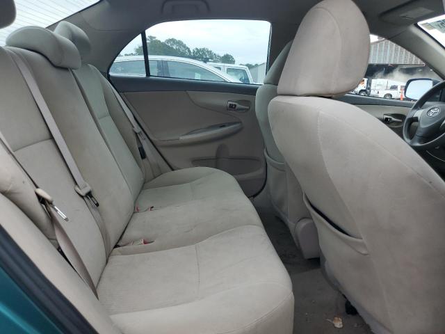 1NXBU4EE9AZ275008 - 2010 TOYOTA COROLLA BASE TURQUOISE photo 10