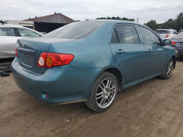 1NXBU4EE9AZ275008 - 2010 TOYOTA COROLLA BASE TURQUOISE photo 3