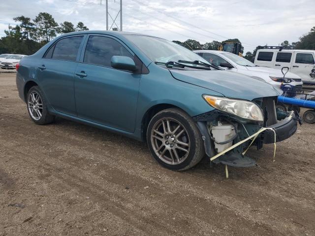 1NXBU4EE9AZ275008 - 2010 TOYOTA COROLLA BASE TURQUOISE photo 4