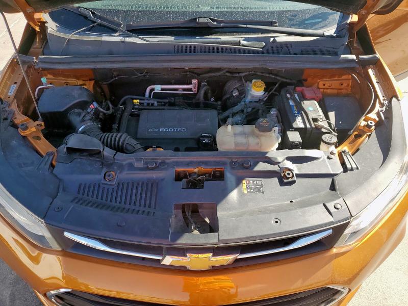 3GNCJLSBXHL157079 - 2017 CHEVROLET TRAX 1LT ORANGE photo 12