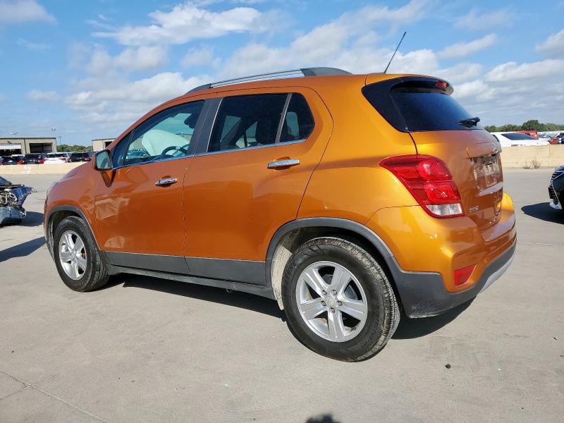 3GNCJLSBXHL157079 - 2017 CHEVROLET TRAX 1LT ORANGE photo 2