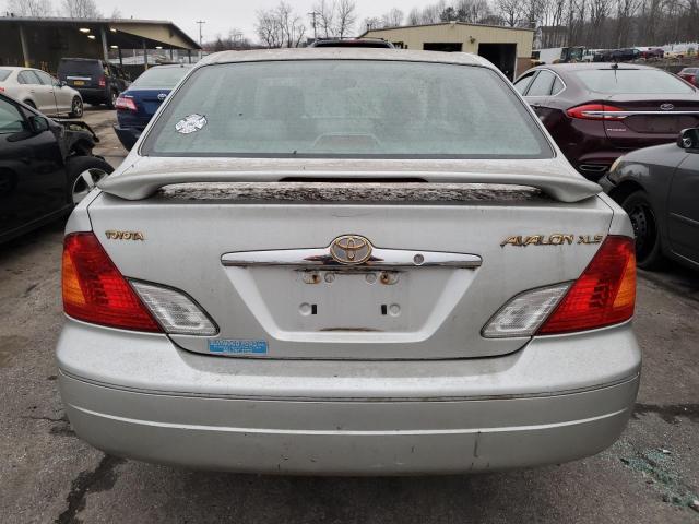 4T1BF28B0YU099282 - 2000 TOYOTA AVALON XL SILVER photo 6