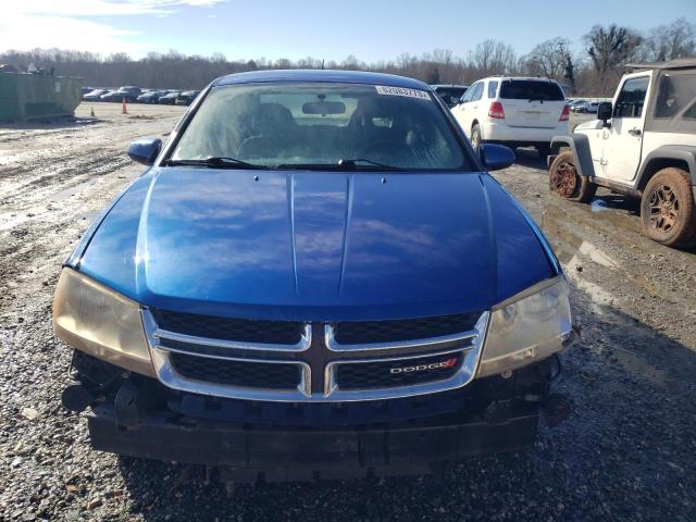 1C3CDZCB5CN315097 - 2012 DODGE AVENGER SXT BLUE photo 5