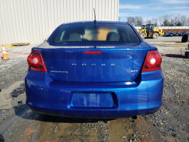 1C3CDZCB5CN315097 - 2012 DODGE AVENGER SXT BLUE photo 6