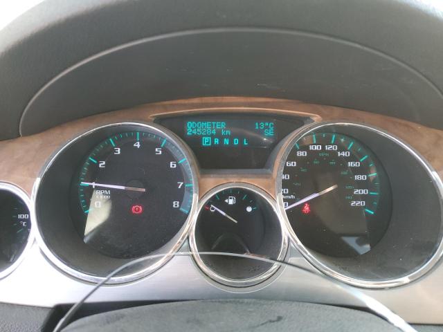 5GAKRAED6CJ205175 - 2012 BUICK ENCLAVE 棕色 照片 9