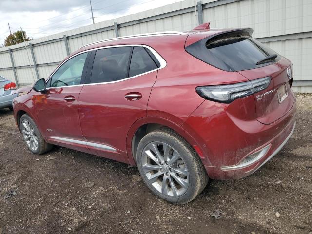 LRBFZSR47PD152912 - 2023 BUICK ENVISION AVENIR Червоний фото 2