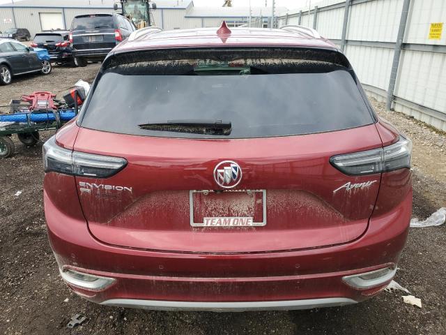 LRBFZSR47PD152912 - 2023 BUICK ENVISION AVENIR Червоний фото 6