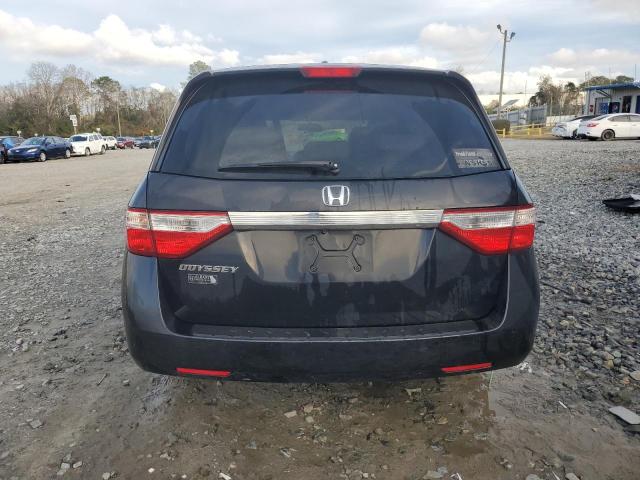 5FNRL5H63CB114360 - 2012 HONDA ODYSSEY EXL BLACK photo 6